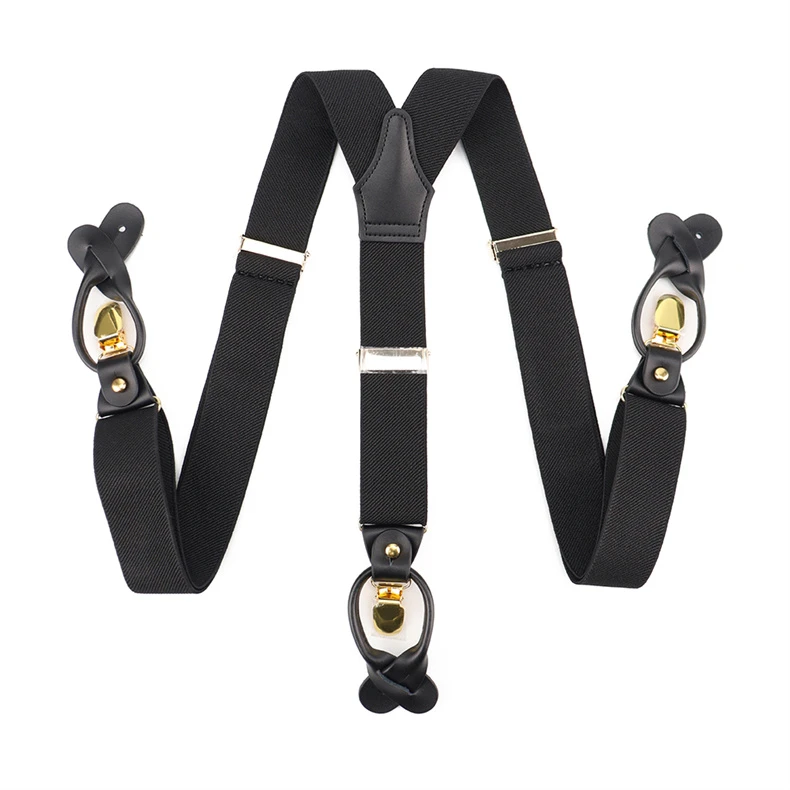 Y-Back Button Suspender Y-Back Button Suspender
