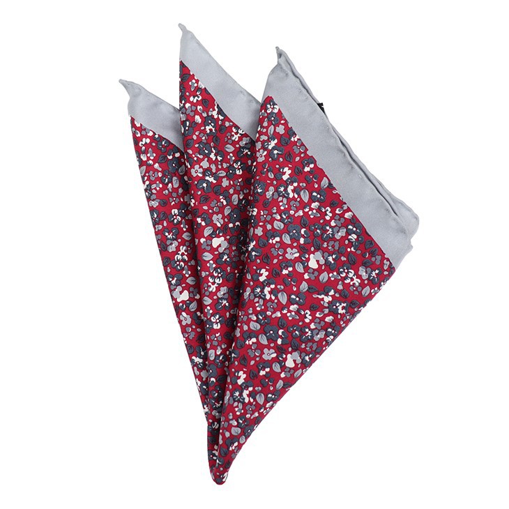 Printed Silk Pocket Square